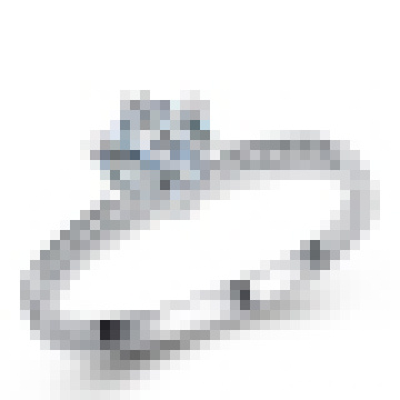 Женская стерлингового серебра 925 мода высокое качество обручальное кольцо
